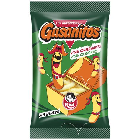 Risi Gusanitos 40 bolsas de 18g .